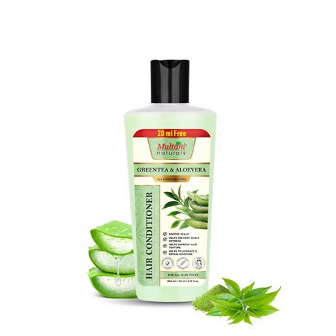 Multani Naturals Greentea & Aloevera Hair Conditioner || For Reducing ...