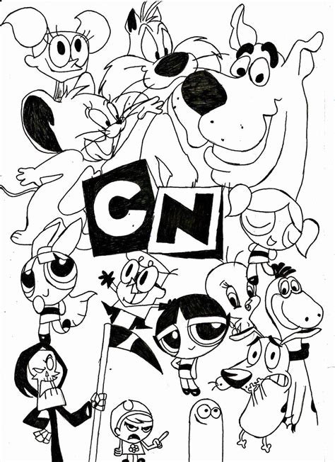 Cartoon Network Coloring Pages 的图像结果