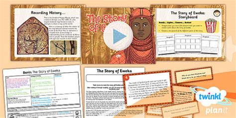 History: Benin: The Story of Eweka UKS2 Lesson Pack 4
