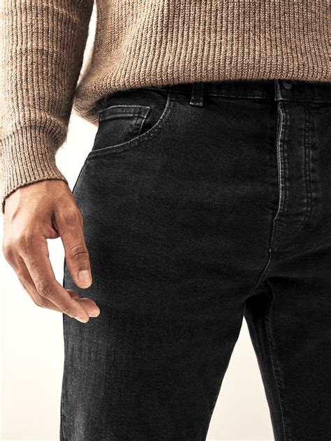 Buy Black Single Slim Fit Classic Stretch Jeans from the Next UK online ...