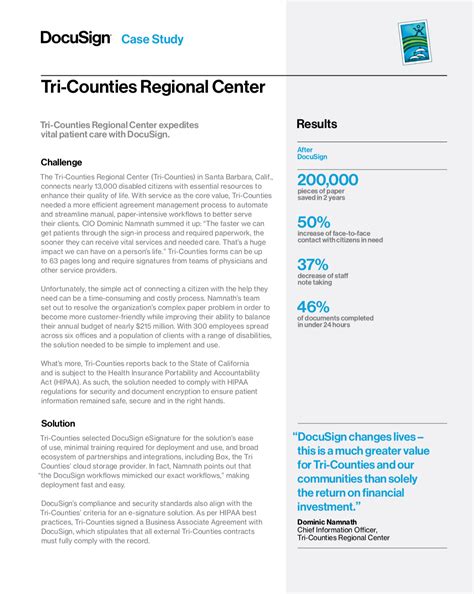 Case Study: Tri-Counties Regional Center