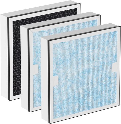 Amazon.com: HEPA & Activated Carbon Filter Replacement Set Compatible ...
