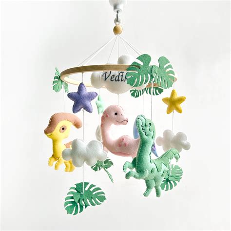 Musical Baby Felt hanging Cot Mobiles & Garlands For Baby Nursery Crib ...