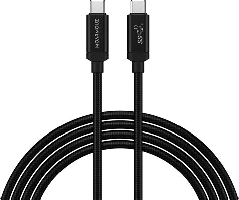 MoArmouz USB C to USB C Cable | 10Gbps USB 3.2 Gen 2 | 100W PD E-Marker ...