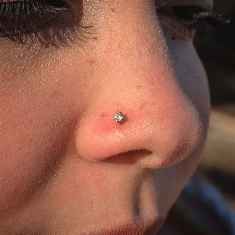 Nose piercing stud diamond – Artofit