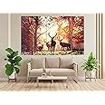 KYARA ARTS Multiple Frames, Beautiful Deers Nature Wall Painting for ...