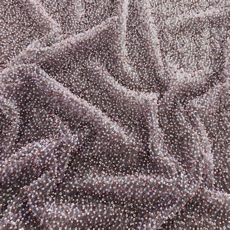 Buy Premium Purple Pearl CutDana Embroidery Power Net Fabric Online at ...