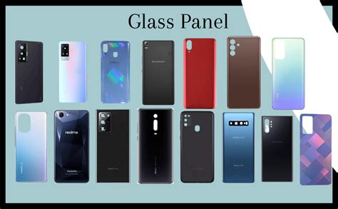 PRODUCTSVILLA Back Panel Housing Body Back Door Glass Panel with Camera ...