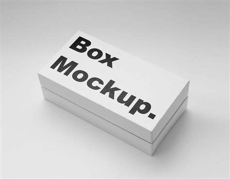 Free Box Mockup (PSD)
