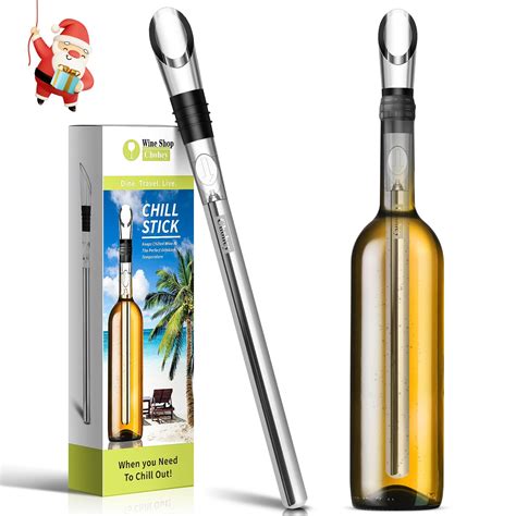 Buy Wine Chiller - Wine Cooler Stick, 3 in 1 Stainless Steel Wine ...