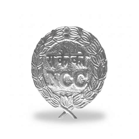 Buy NCC Cap Badge Metal Aluminium Online in India | Cadet Accessories ...