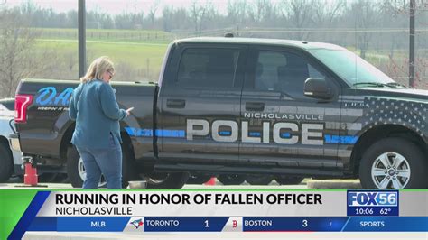 Fallen Nicholasville police officer honored with 5.74K race – FOX 56 News