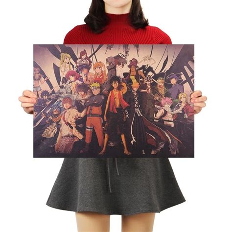 Buy All Characters Premium Poster Kraft Paper Poster Size 51 X 35 Cm in ...