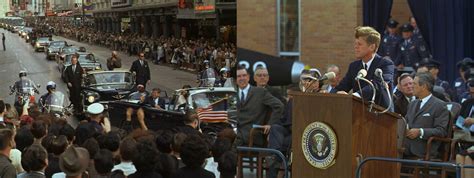 November 21, 1963: Texas Crowds Welcome JFK - by Chad Nagle