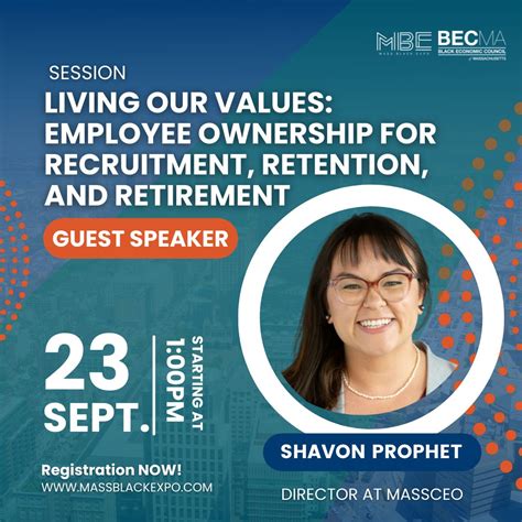 We hope to see you at the Mass. Black Expo where we'll be leading a session on how employee ...