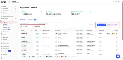 How to check the payments received for a particular day? - General - Swipe