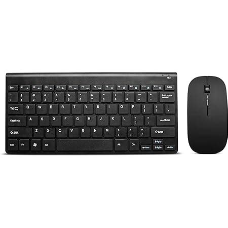 Buy Wireless Keyboard and Mouse Combo, Compact Quiet Wireless Keyboard ...