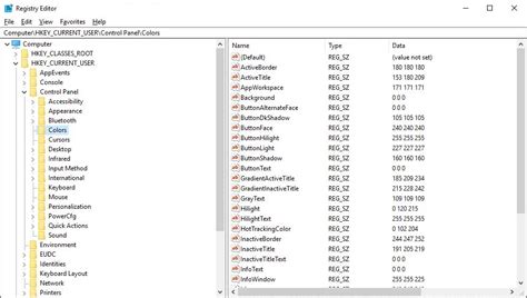 Editing the Registry 的图像结果