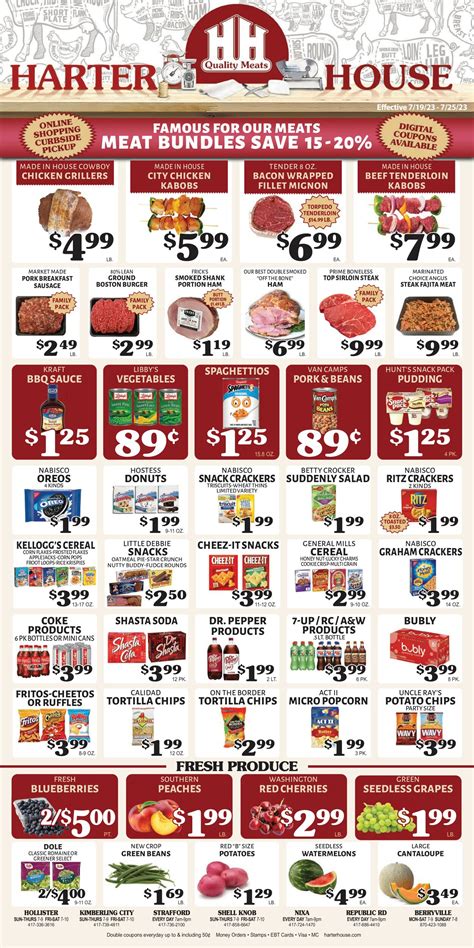 Harter House Ad Circular - 07/19 - 07/26/2023 | Rabato