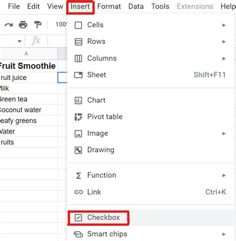 How to Make a Check Mark ( ) Symbol in Google Sheets - Software Accountant