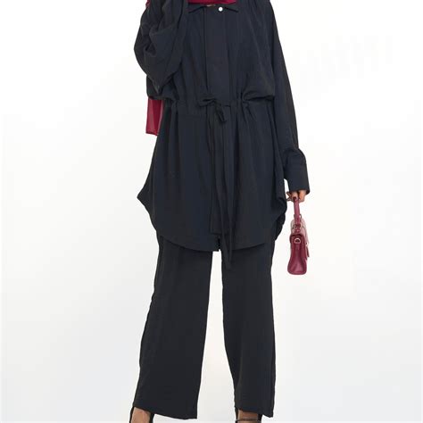 Synched Co-ord Set - Black – Modest Essentials