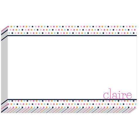 Retro Summer Too Chunky Pad Custom Note Pad Custom Printed Notepads ...