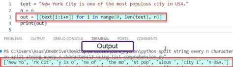 Python String Split Every Character 的图像结果