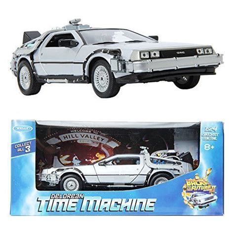 Buy Welly 1:24 Back To The Future II Delorean Time Machine die-cast ...