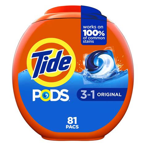 Tide Pods Laundry Detergent Pacs, 3-in... Wholesale | Palletfly