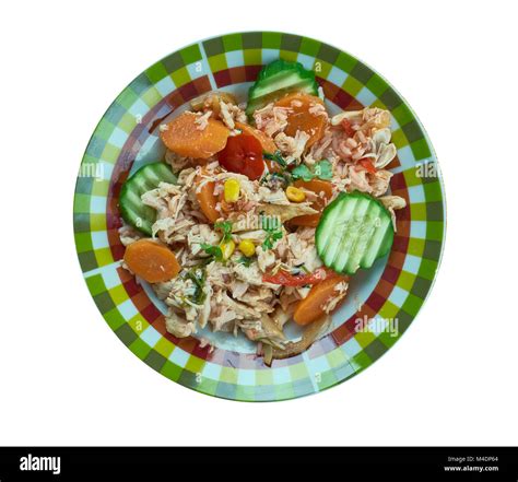 Summery Mexican Chicken Stew Stock Photo - Alamy