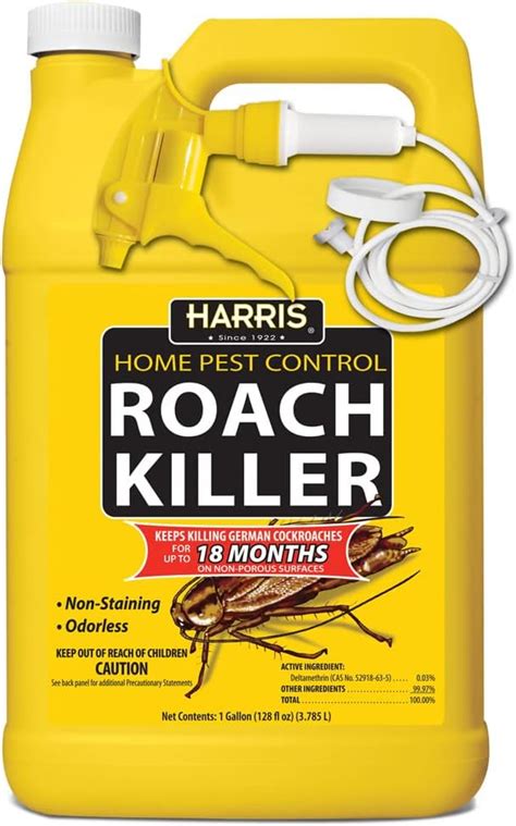 Buy Harris Roach Killer, Liquid Spray with Odorless and Non-Staining 12 ...