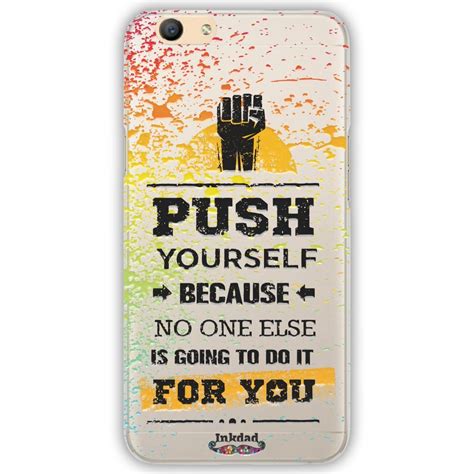 Inkdad OPPO F1s Motivating Quotes with colour splash Printed Phone ...