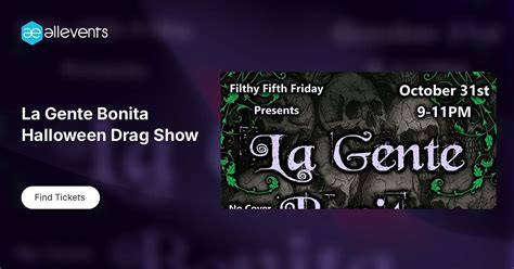 La Gente Bonita Halloween Drag Show, Escape Bar & Grill, Portland, 31 ...