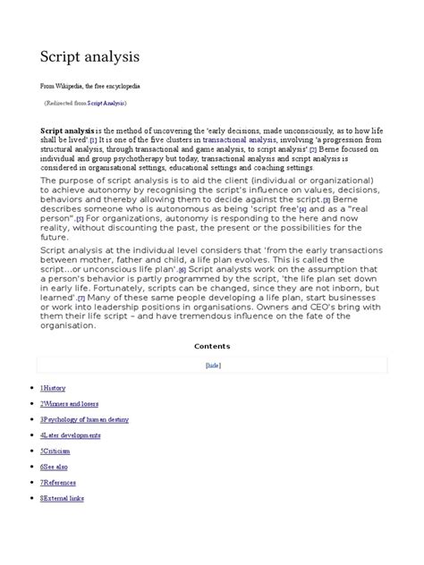 Script Analysis Examples 的图像结果