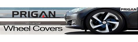 PRIGAN Magnite Black Silver Wheel Cover 16", for All 16 Inch Cars (Set ...