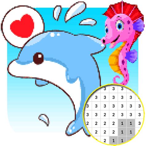 Color By Number for Kids - App on Amazon Appstore