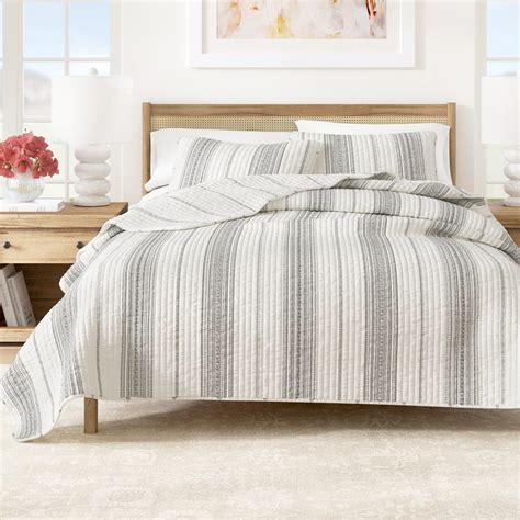 Twin/Twin XL Reversible Quilt Bedding Set - All Season, Modern ...