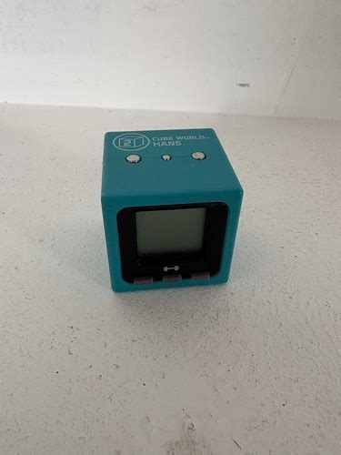 Radica Cube World Series 2 Hans Small Turquoise Cube Rare Collectors ...