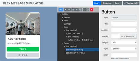 Image result for Line Multiple Flex Message