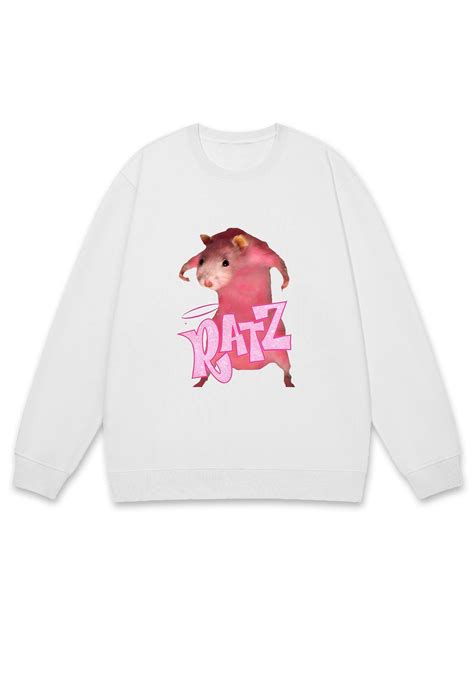 Cherrykitten Pink Ratz Y2K Sweatshirt for Sale