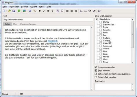 Image result for BlogDesk Offline Blog Editor Logo