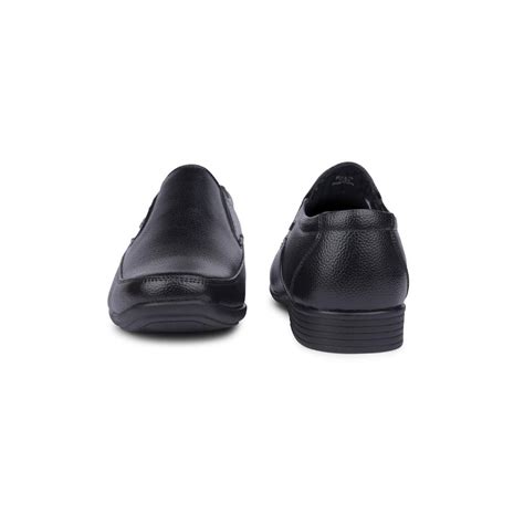 Buy Fortune By Liberty Mens HIL-8 Black Formal Non Lacing Shoes