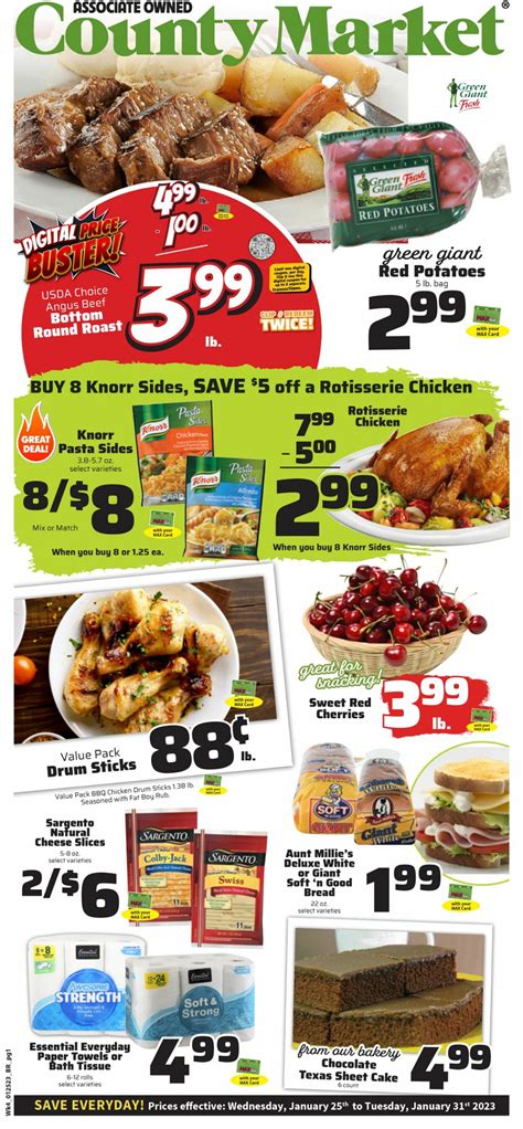 County Market Ad Circular - 01/25 - 01/31/2023 | Rabato
