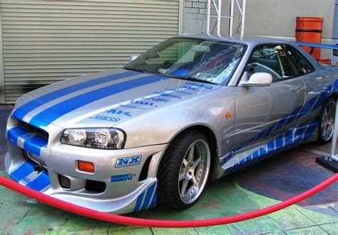 Image - Nissan Skyline GT-R R34 from 2F2F.jpg | The Fast and the ...