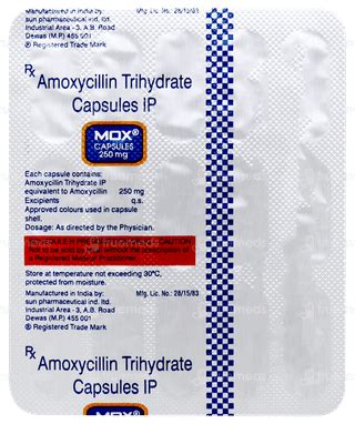 Mox 250mg Capsule 15: Uses, Side Effects, Price & Substitutes