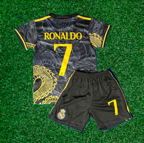 Cristiano Ronaldo Kids Soccer Jersey Kits - Toddler & Youth Sizes ...