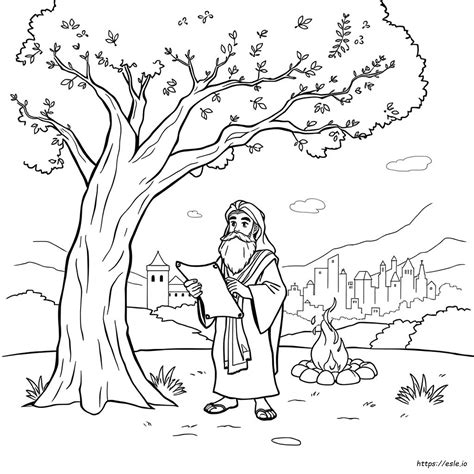 Coloring Bible Rehoboam Solomon King Pages Divided Kings Kids Jeroboam ...