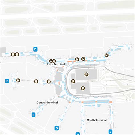 Miami Airport Concourse D Map & Guide