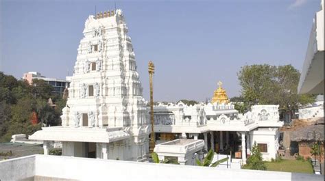 Telangana's first golden temple : Hare Rama Hare Krishna temple in ...
