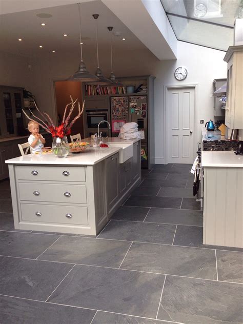 Grey Slate Kitchen Floor – Flooring Ideas